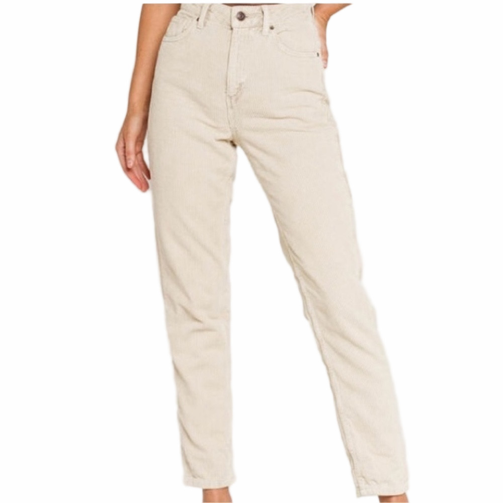 Urban Outfitters BDG High Rise Beige Mom Jeans Size 24